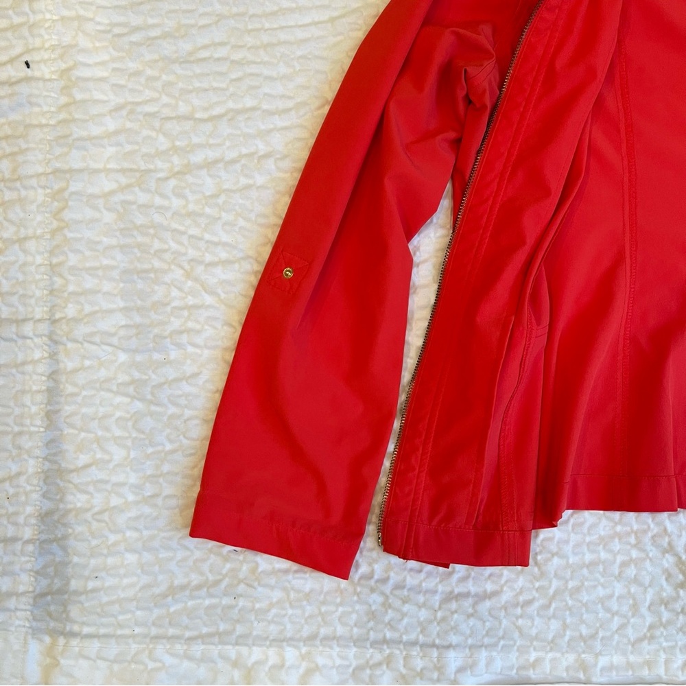Laura Ashley- Red/ Pink Jacket- Petite Med - Picture 8 of 10